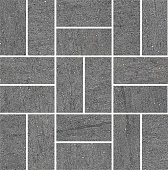 SG176/002 Ньюкасл серый темный мозаичный 30*30 керам.декор